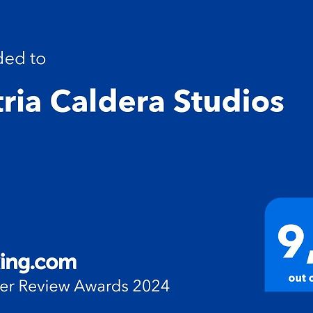 Ostria Caldera Studios Oía Exterior photo